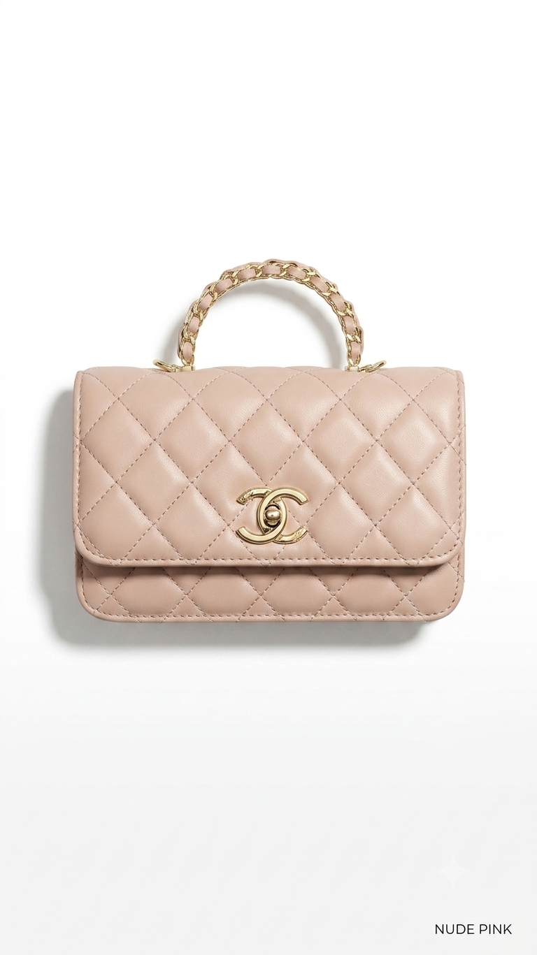Chanel Mini Top Handle Flap Bag