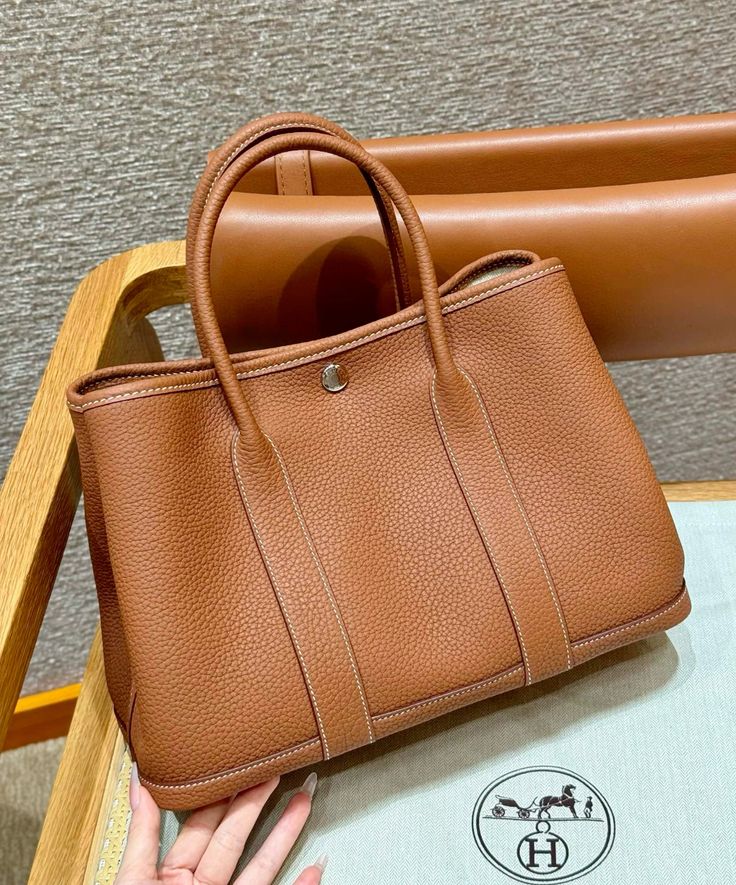 Hermès Garden Party 36 Leather Tote Bag
