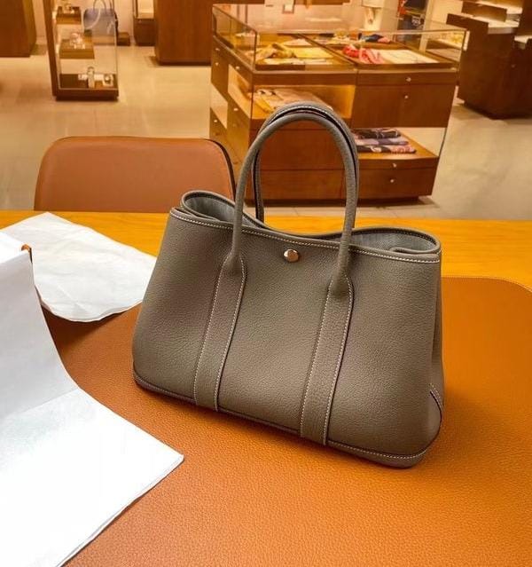 Hermès Garden Party 36 Leather Tote Bag