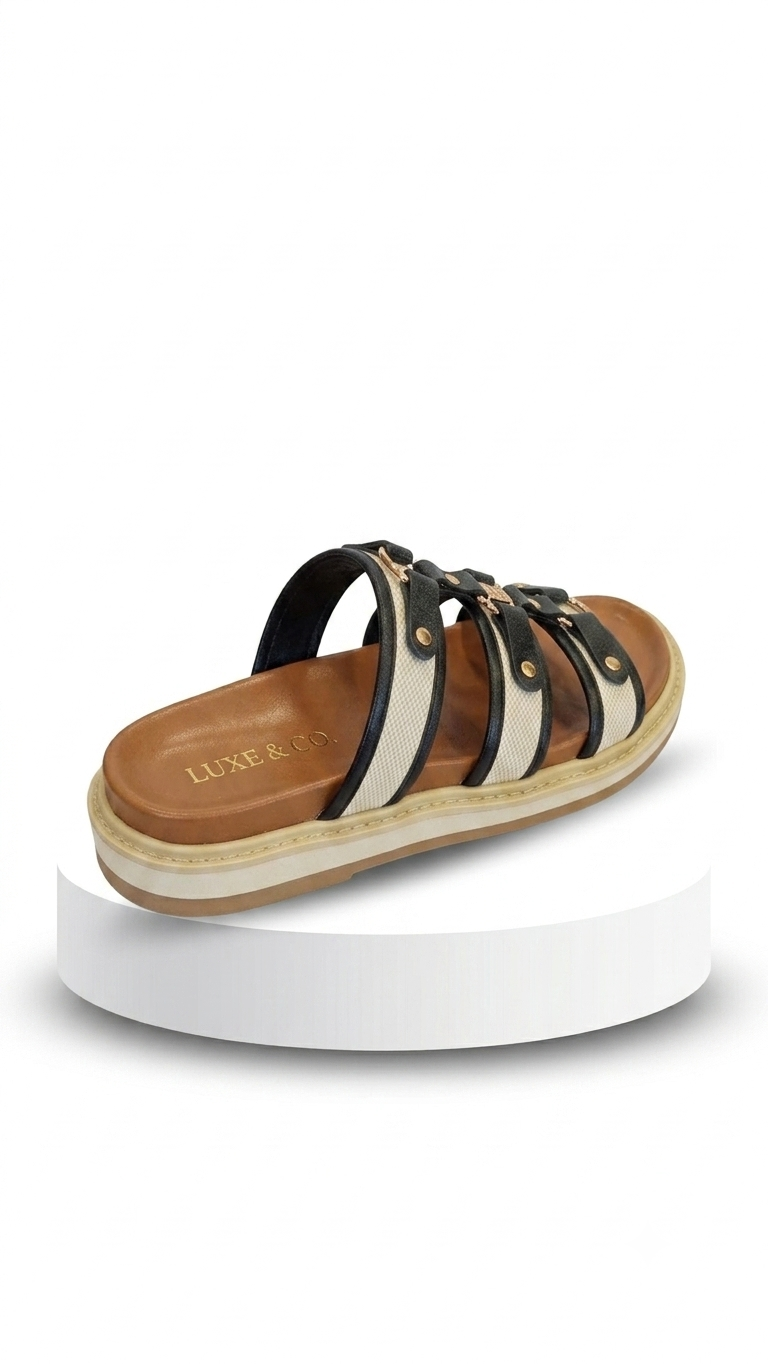 Celine Triple Strap Sandal