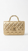 Chanel Mini Top Handle Flap Bag