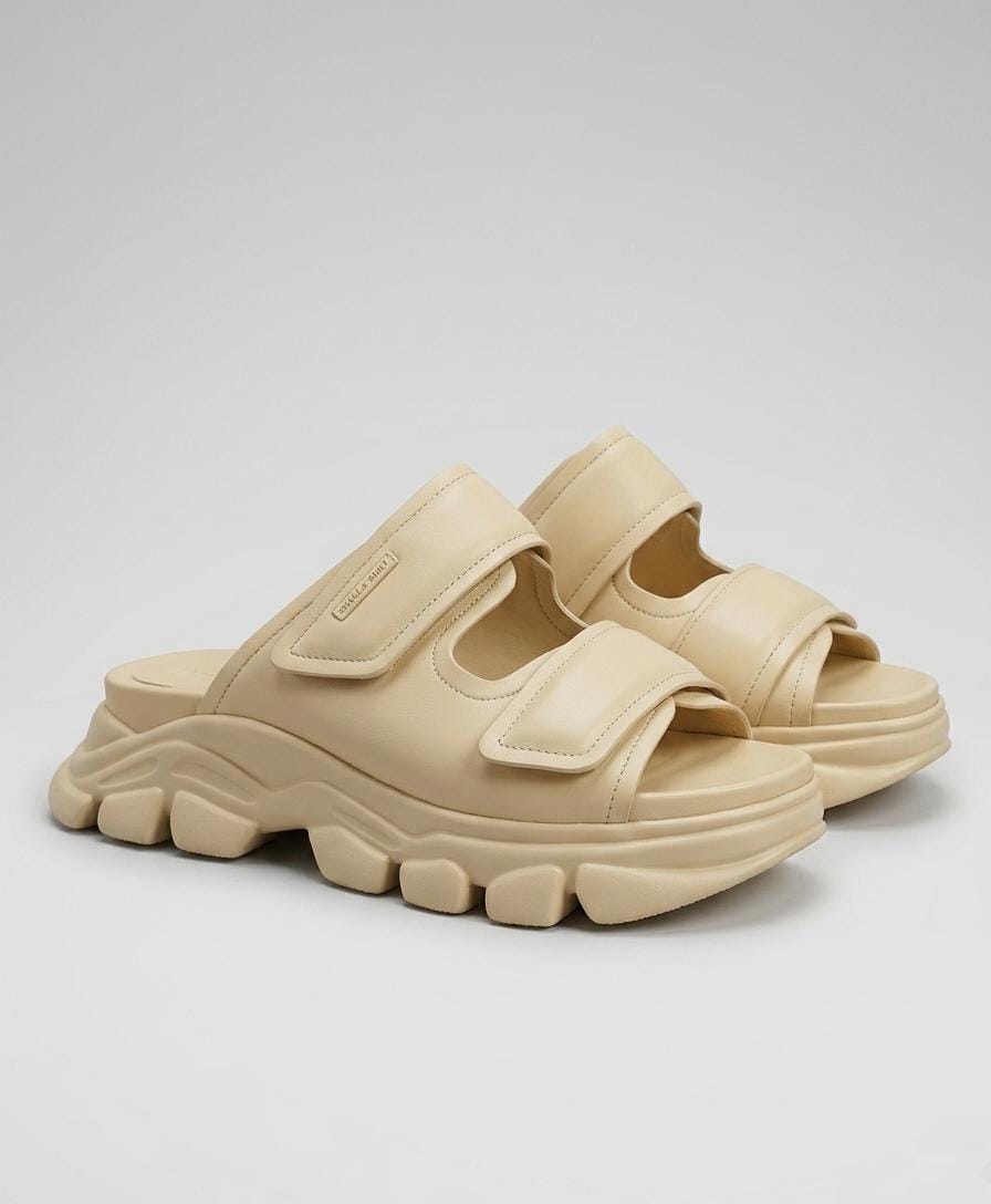 Chunky Leather Mules