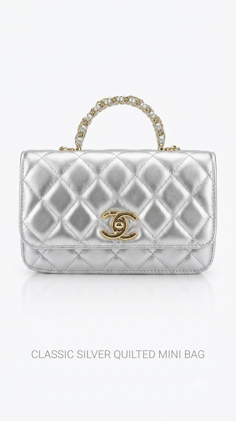 Chanel Mini Top Handle Flap Bag